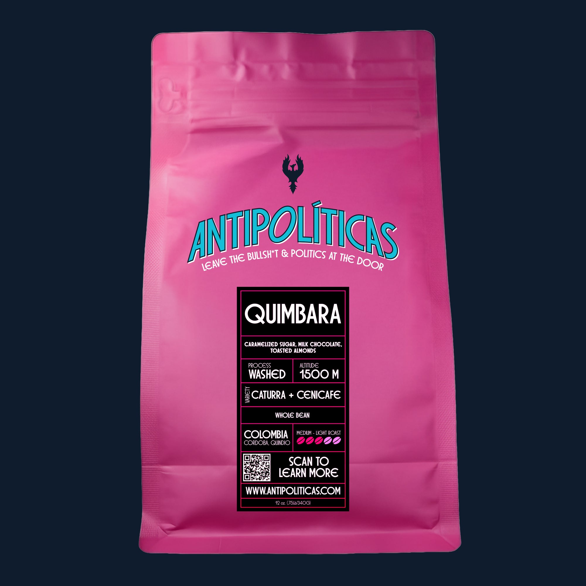 QUIMBARA (Whole Bean - 12 oz.)