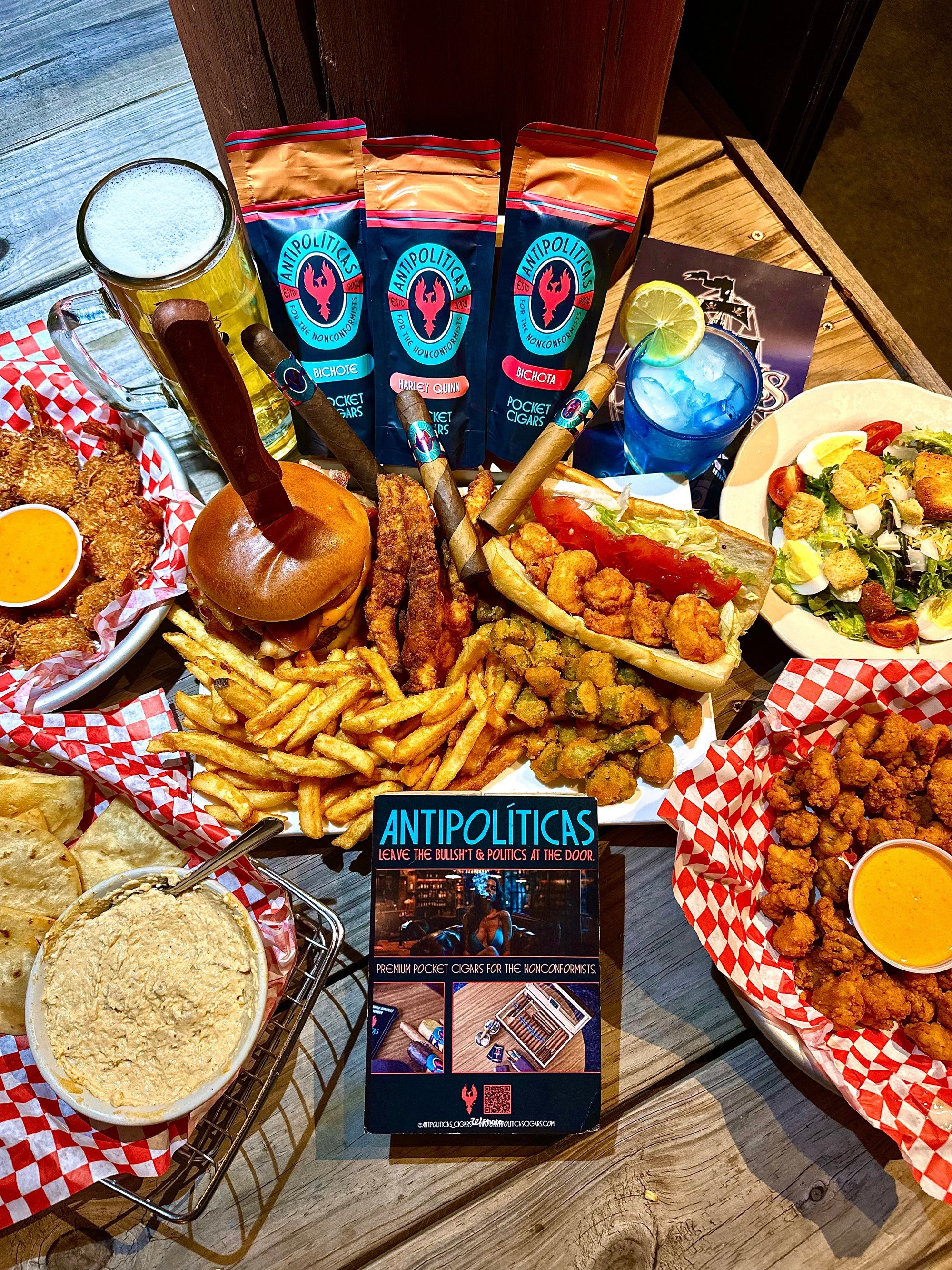 8/22/2025 Antipolíticas x Blackbeard's Smoke & Savor Event Ticket