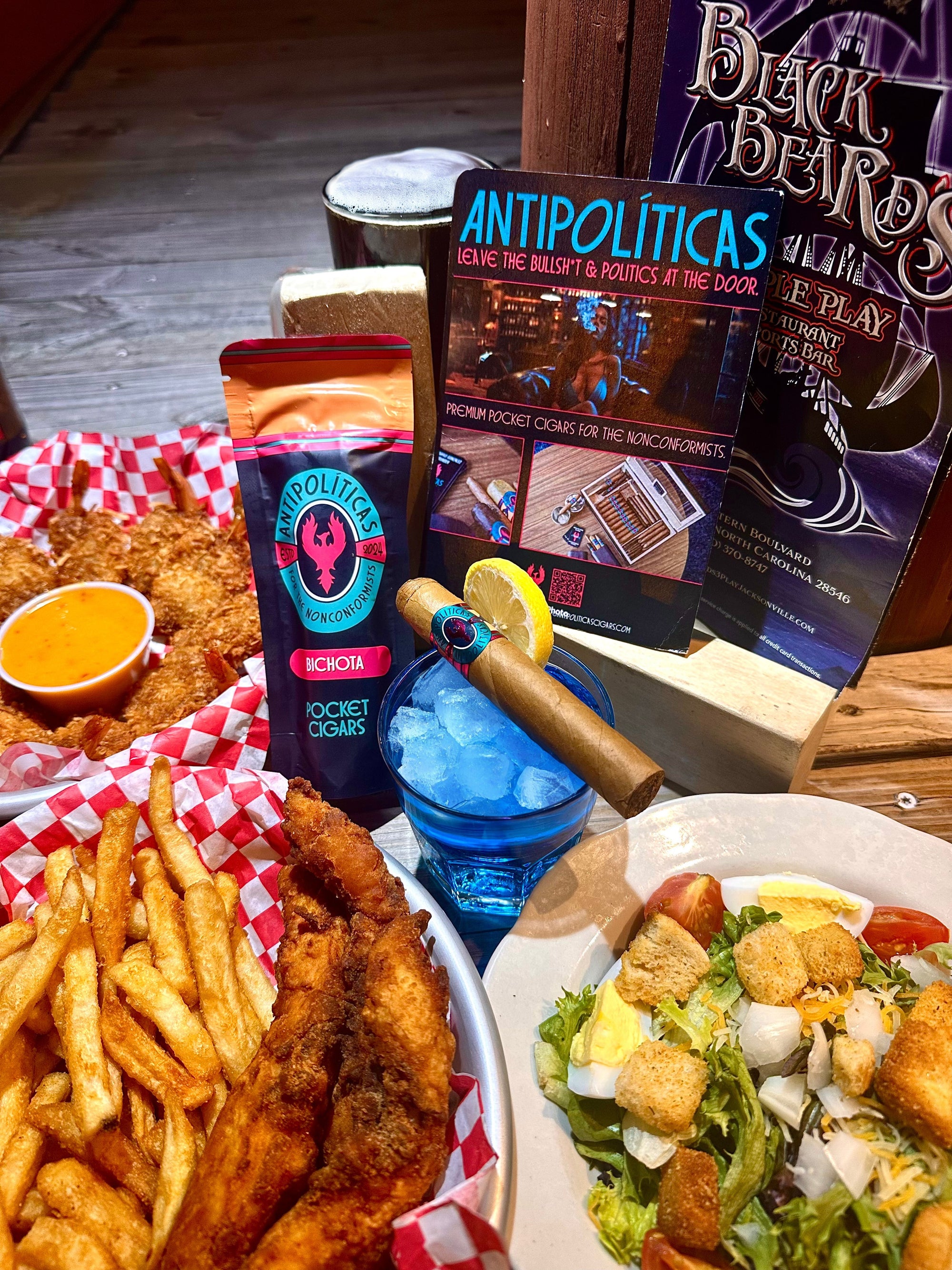8/22/2025 Antipolíticas x Blackbeard's Smoke & Savor Event Ticket