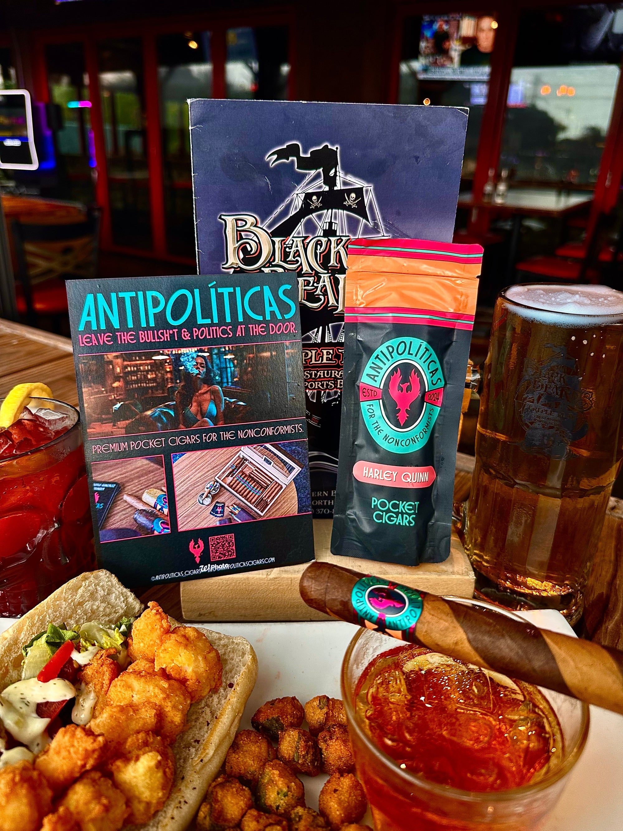 8/22/2025 Antipolíticas x Blackbeard's Smoke & Savor Event Ticket